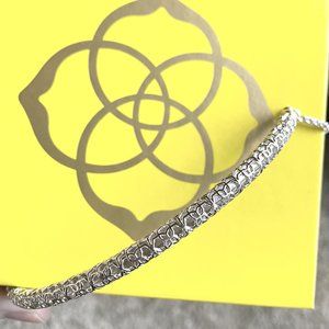 Kendra Scott Goldie Silver Choker Necklace